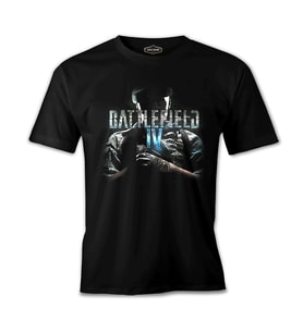 Battlefield 4 Siyah Erkek Tshirt