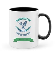 BK Gift Kişiye Özel Bahçecilik Öğretmeni Siyah Kupa Bardak  2