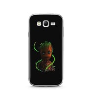 Baby Groot Tasarım Süper Şeffaf Silikon Telefon Kılıfı Samsung Grand Neo