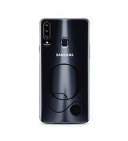 Samsung A20s Harf Tasarımlı Telefon Kılıfı Q-Harfi 