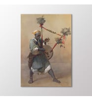 Arty Tablo A Nubian Harper Tablo (Karışık)