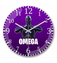 Fortnite Omega Duvar Saati Bombeli Gercek Cam