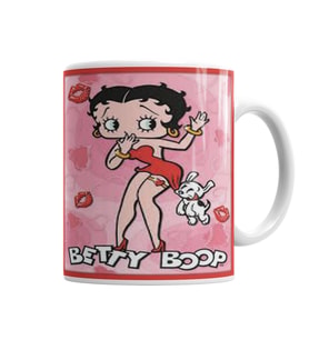 Betty Boop Kupa Bardak Porselen