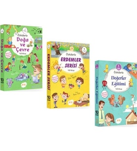 1. Sınıf Değerler Eğitim Erdemler Doğa ve Çevre - 30 Kitap