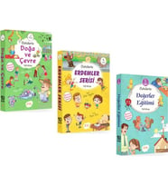 1. Sınıf Değerler Eğitim Erdemler Doğa ve Çevre - 30 Kitap