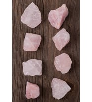 Ham Pembe Kuvars Taşı - KT0079