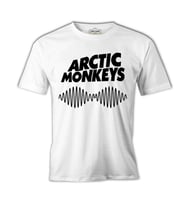 Arctic Monkeys 2 Beyaz Erkek Tshirt