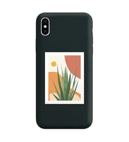 Siyah Lansman Telefon Kılıfı Iphone X