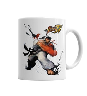 Ryu Street Fighter Efsanesi Kupa Bardak Porselen