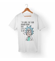 Rick And Morty Çocuk Beyaz Tişört