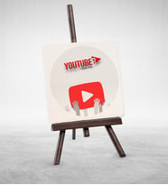 BK Gift Kişiye Özel Mesleki Youtuber Şovaleli Doğal Taş  3
