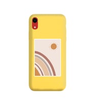 Sarı Lansman Kılıf iPhone XR