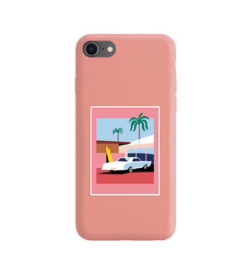 Pudra Lansman Kılıf iPhone 8