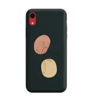 Siyah Lansman Telefon Kılıfı Iphone XR