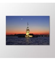 Arty Tablo Kız Kulesi Tablo (Karışık)