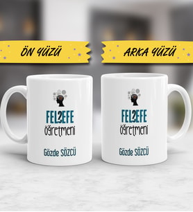 Felsefe Öğretmeni Kupa Bardak