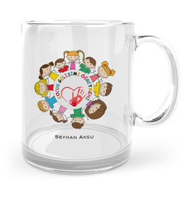 BK Gift Kişiye Özel Çocuk Gelişimi Öğretmeni Cam Kupa Bardak  1