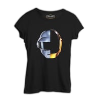 Daft Punk - Ram Siyah Kadın Tshirt
