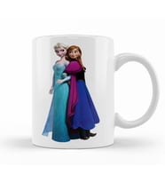 Elsa ve  Anna Kupa Bardak Porselen