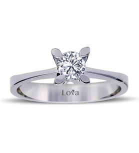 Lova G Renk 0,31 Karat Pırlanta Tektaş Yüzük - 1070018