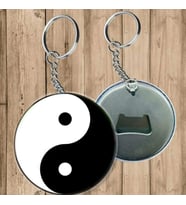 Yin Yang Model Anahtarlık - Açacaklı Anahtarlık