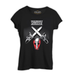 Shady XV Siyah Kadın Tshirt