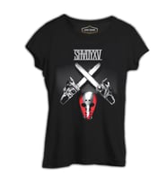 Shady XV Siyah Kadın Tshirt