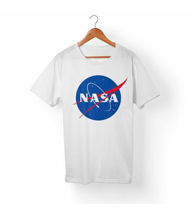 Nasa Çocuk Beyaz Tişört