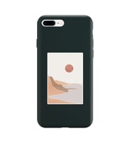 Siyah Lansman Kılıf iPhone 8 Plus