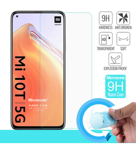 Microsonic Xiaomi Mi 10T Pro Nano Glass Cam Ekran Koruyucu