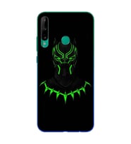 Black Panter Tasarım Süper Şeffaf Silikon Telefon Kılıfı Huawei P40 Lite E