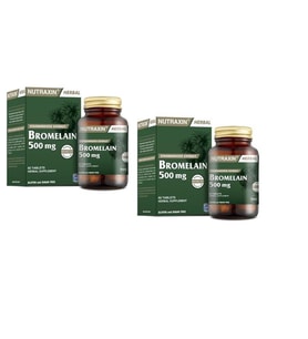 Nutraxin Bromelain 60 Tablet X 2 Adet