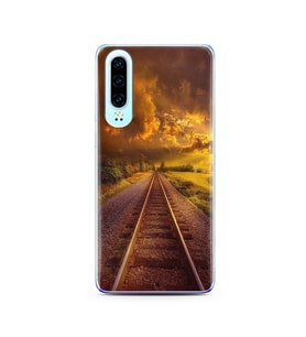 Ray Tasarımlı Süper Şeffaf Silikon Telefon Kılıfı Huawei P30  