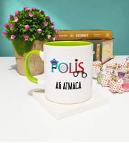 Polis Kupa Bardak Yeşil