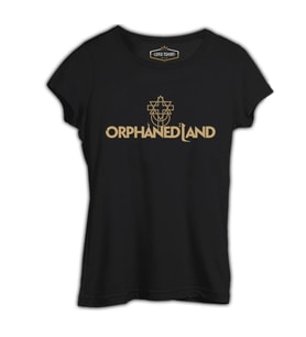 Orphaned Land - Logo Siyah Kadın Tshirt