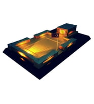 Anıtkabir Maketi Led Işıklı 29x17x6 cm