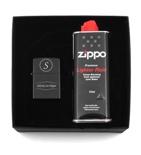 Zippo Benzin & Kişiye Özel Zippo Tarzı Benzinli Çakmak Hediye Seti