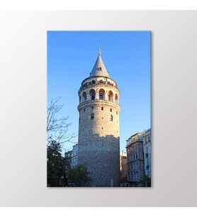 Arty Tablo Galata Kulesi Tablo (Karışık)