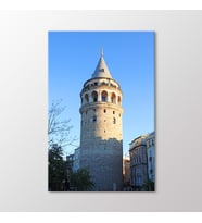 Arty Tablo Galata Kulesi Tablo (Karışık)