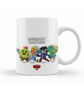 Brawl Stars Legendary Kupa Bardak Porselen