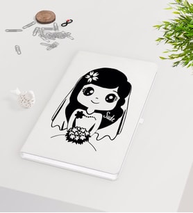 BK Gift Kişiye Özel Sevgililer Günü Beyaz Defter-97