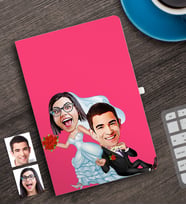 BK Gift Kişiye Özel Evleniyoruz Karikatürlü Defter-2