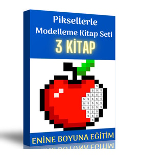 Piksellerle Modelleme Kitap Seti (3 Kitap)