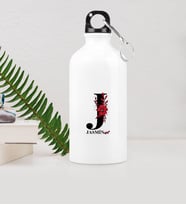 BK Gift Kişiye Özel J Baş Harf Ve İsimli Metal Suluk 500 Ml