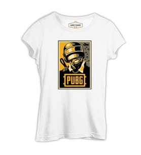 PUBG - Hope Beyaz Kadın Tshirt