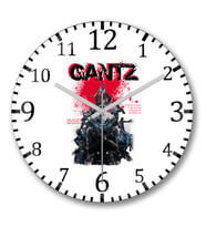Gantz Duvar Saati Bombeli Gercek Cam