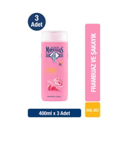 Le Petit Marseillais Duş Jeli Frambuaz Ve Şakayık 400 ml x3
