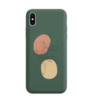 Koyu Yeşil Lansman Telefon Kılıfı Iphone X