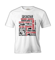 Fortnite - Guns Beyaz Erkek Tshirt