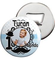 Bıyık Konsept Açacaklı Magnet Kişiye Özel